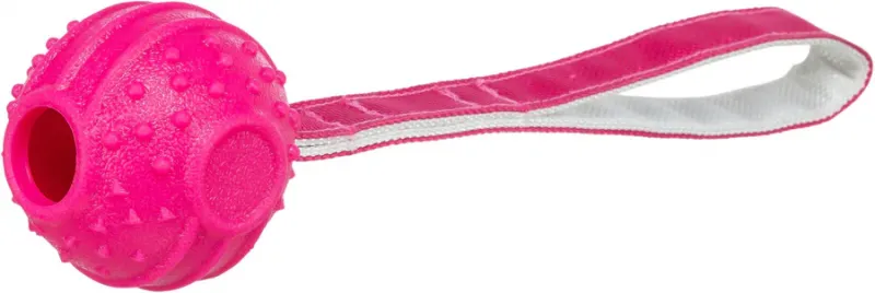 Hundespielzeug Soft & Strong TPR Ball am Gurt